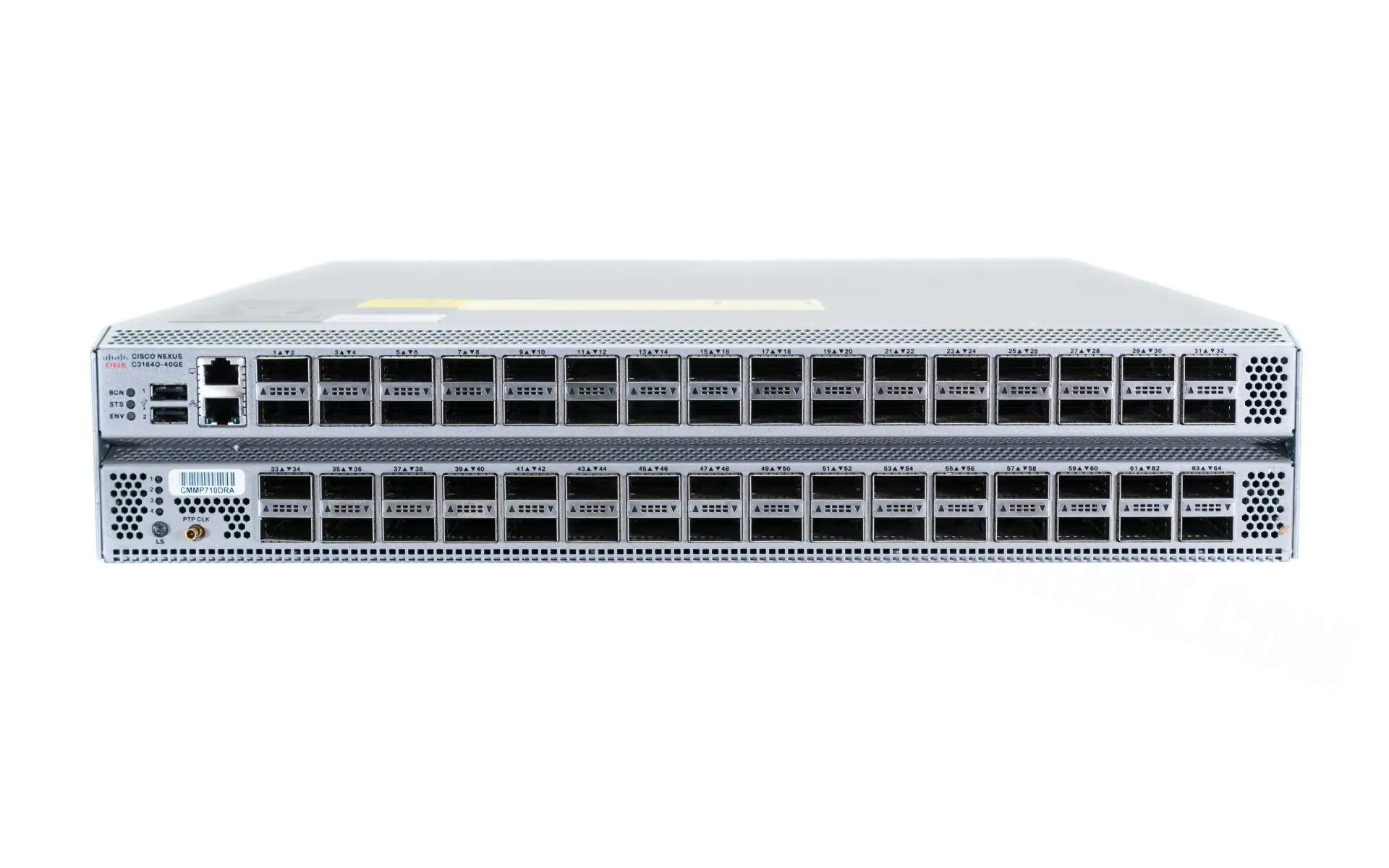 cisco-nexus-c3164q-40gbe-switch-19-1u-rack-64x-40gbe-qsfp-ethernet-network-switch-n3k-c3164q-40ge Cisco Nexus C3164Q 40GbE Коммутатор 19" 2U Rack 64x 40GbE QSFP+ Сетевой коммутатор Ethernet N3K-C3164Q-40GE - Image 1